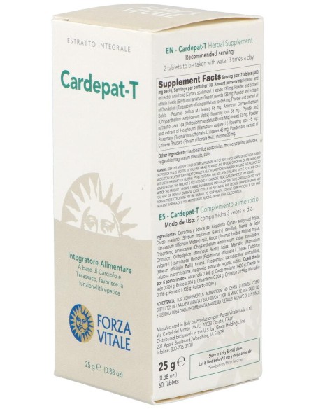 Cardepat-T Carciofo Composto Hepatico 25Gr.Comp.