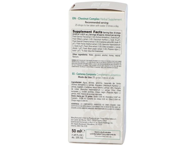 Castanea Composta Extracto 50Ml.