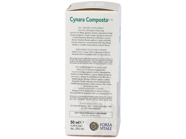 Cynara Composta Extracto 50Ml.
