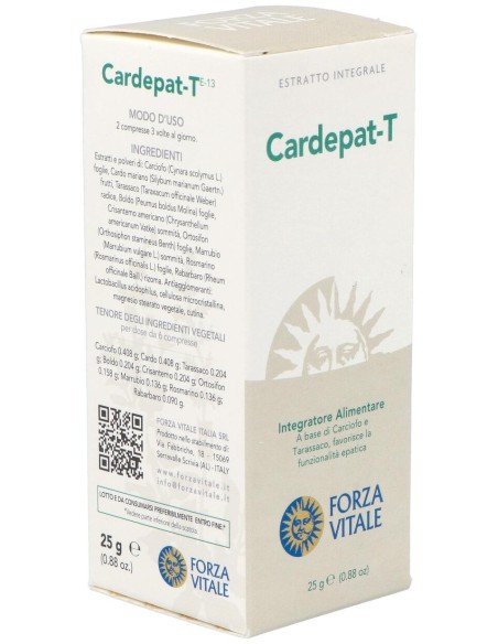 Cardepat-T Carciofo Composto Hepatico 25Gr.Comp.