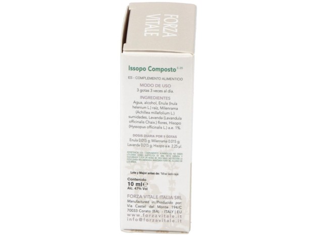 Issopo Composto (Estaño) Metal Espagirico 10Ml.