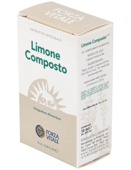 Limone Composto (Hierro) Metal Espagirico 10Ml.