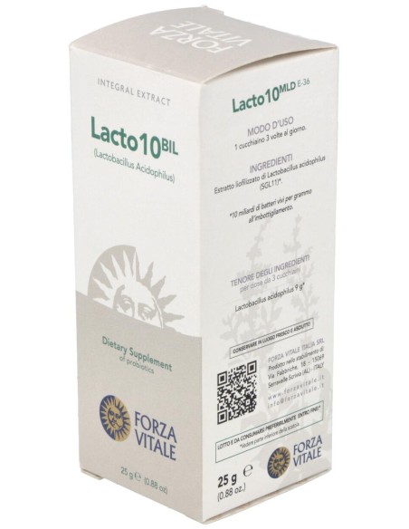 Lacto 10 (Lactobacillus Acidophilus) 25Gr. E-36