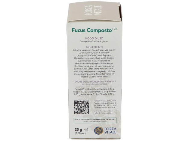 Fucus Composto Obesidad 25Gr.Comprimidos