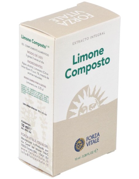 Limone Composto (Hierro) Metal Espagirico 10Ml.