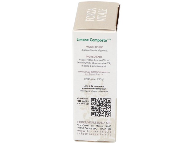Limone Composto (Hierro) Metal Espagirico 10Ml.