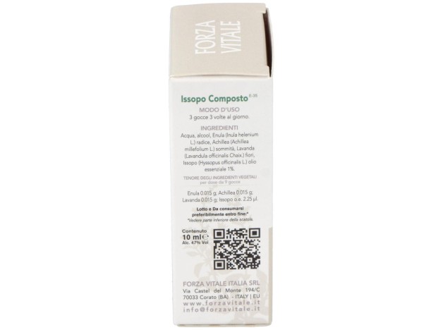 Issopo Composto (Estaño) Metal Espagirico 10Ml.
