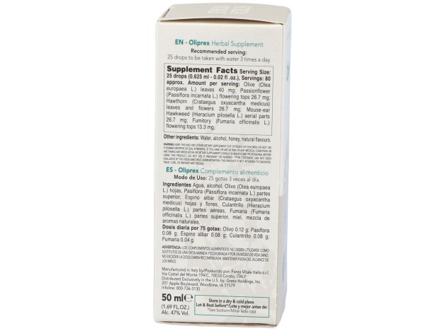 Oliprex (Olivo Composto) Extracto 50Ml.