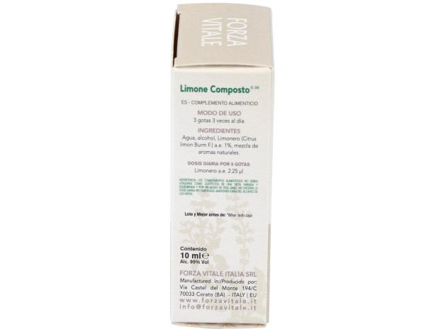 Limone Composto (Hierro) Metal Espagirico 10Ml.