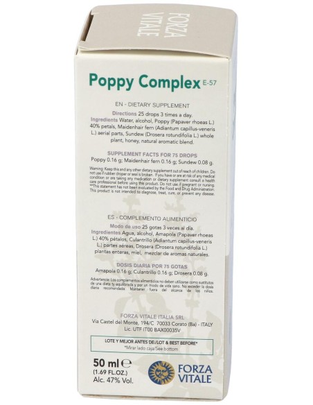 Rosolaccio Composto Extracto 50Ml.