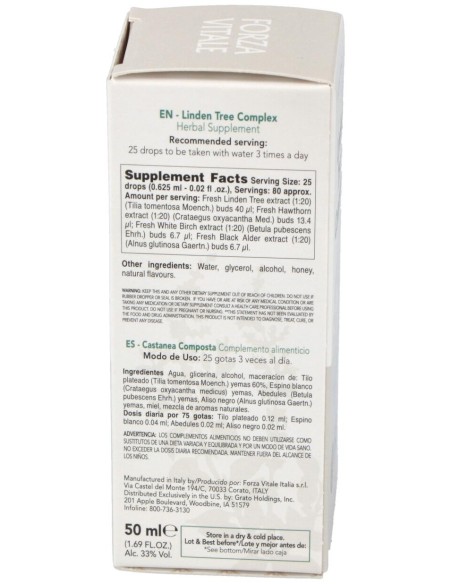 Tilia Composta Extracto 50Ml.