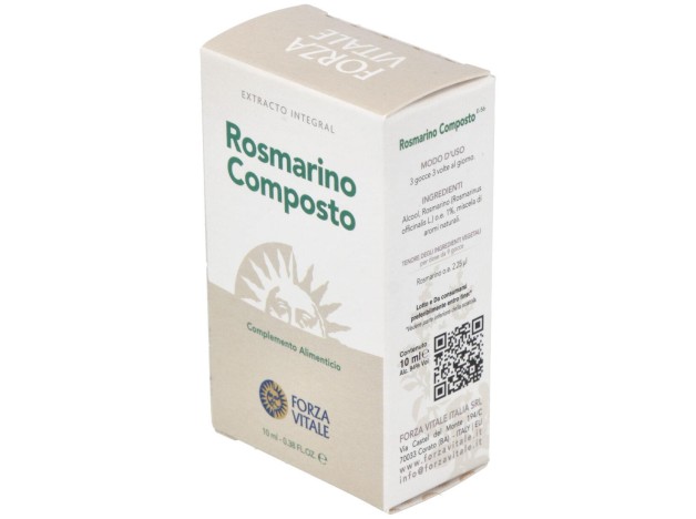 Rosmarino Composto (Plomo) Metal Espagirico 10Ml.