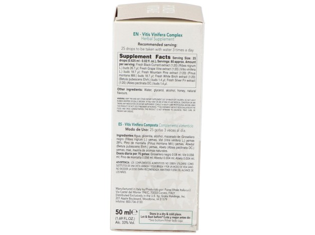 Vitis Vinifera Composta Extracto 50Ml.