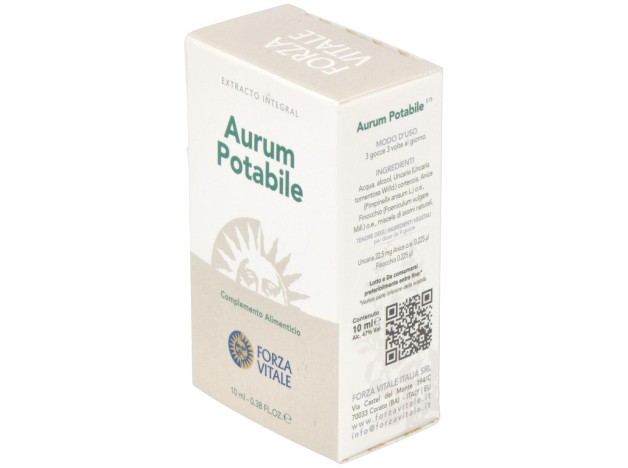 Aurum Potable (Oro) Metal Espagirico 10Ml.