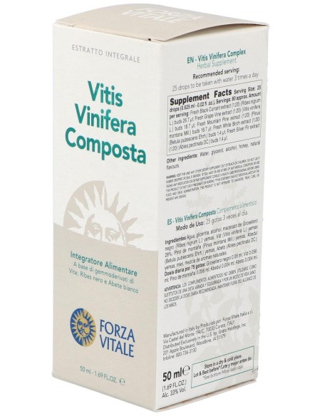 Vitis Vinifera Composta Extracto 50Ml.
