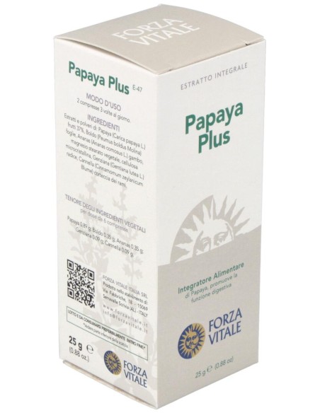 Papaya Plus 25Gr.Comprimidos