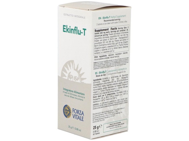 Ekinflu-T Defensas 25Gr.Comprimidos