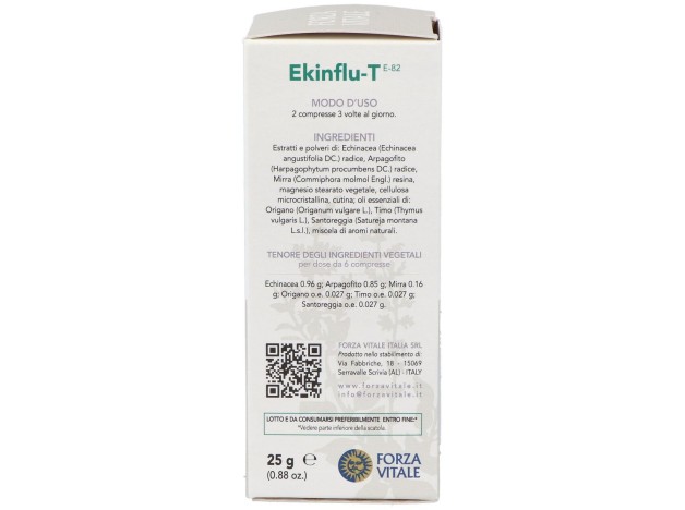 Ekinflu-T Defensas 25Gr.Comprimidos