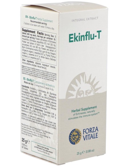 Ekinflu-T Defensas 25Gr.Comprimidos