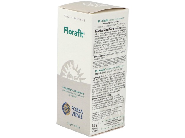Florafit Probiotico 25Gr.Comprimidos