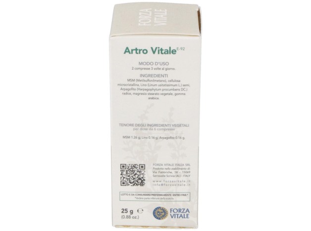 Artro Vitale 25Gr.Comprimidos