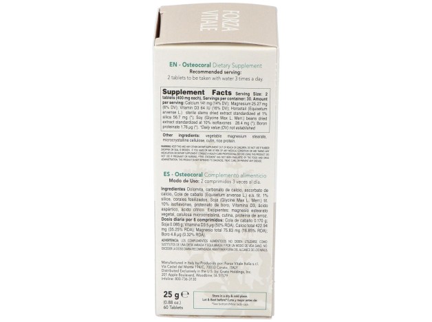 Corallo Composto (Osteocoral) 25Gr.Comprimidos