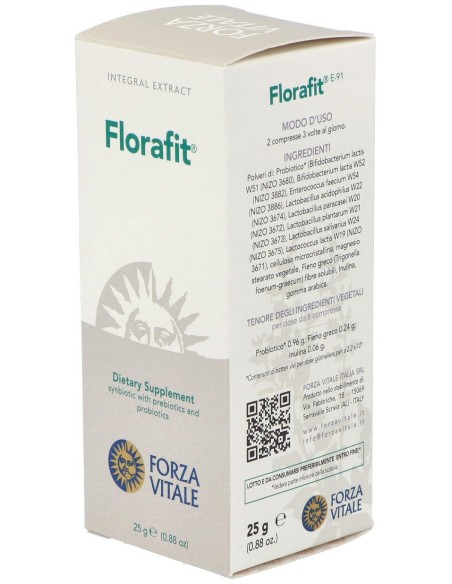 Florafit Probiotico 25Gr.Comprimidos