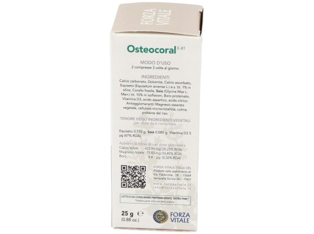 Corallo Composto (Osteocoral) 25Gr.Comprimidos