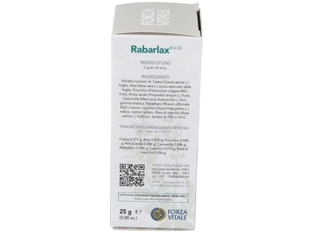 Rabarlax Laxante 25Gr.Comprimidos