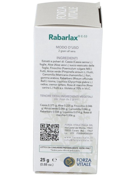 Rabarlax Laxante 25Gr.Comprimidos