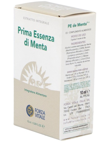 Primera Esencia Menta Complex 10Ml.