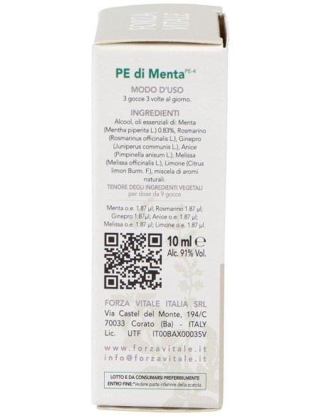 Primera Esencia Menta Complex 10Ml.