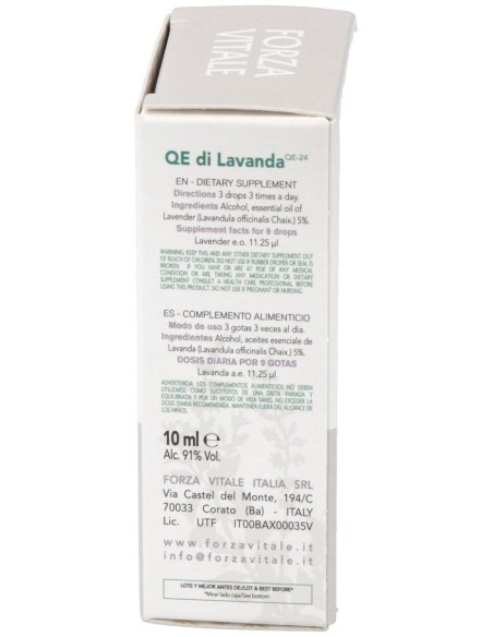 Quinta Esencia Lavanda (Espliego) 10Ml.