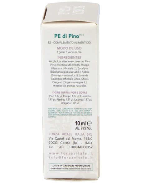 Primera Esencia Pino Complex 10Ml.