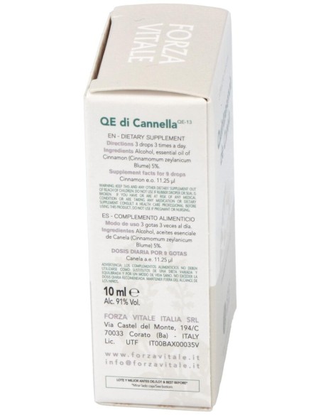 Quinta Esencia Canela (Canella) 10Ml.
