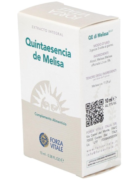Quinta Esencia Melisa 10Ml.