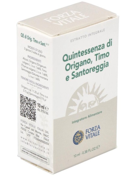 Quinta Esencia Oregano-Tomillo-Ajedrea 10Ml.