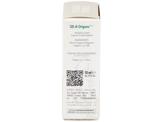 Quinta Esencia Oregano (Origano)10Ml.