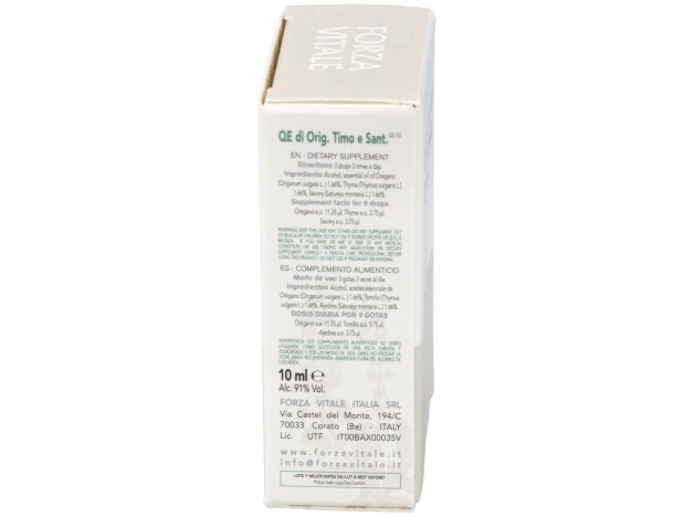 Quinta Esencia Oregano-Tomillo-Ajedrea 10Ml.