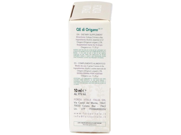 Quinta Esencia Oregano (Origano)10Ml.