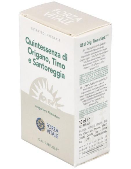 Quinta Esencia Oregano-Tomillo-Ajedrea 10Ml.