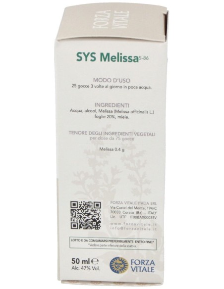 Sys.Melisa 50Ml.