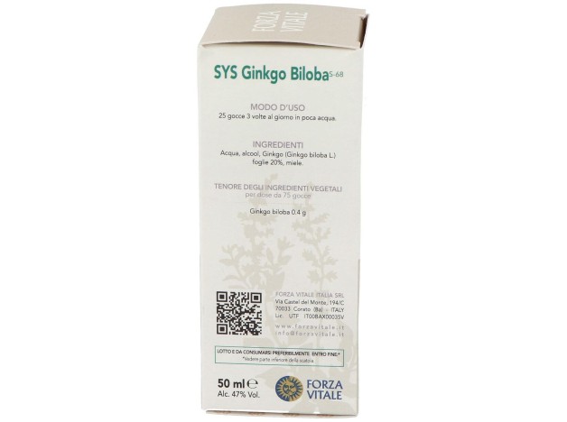 Sys.Ginkgo Biloba 50Ml.
