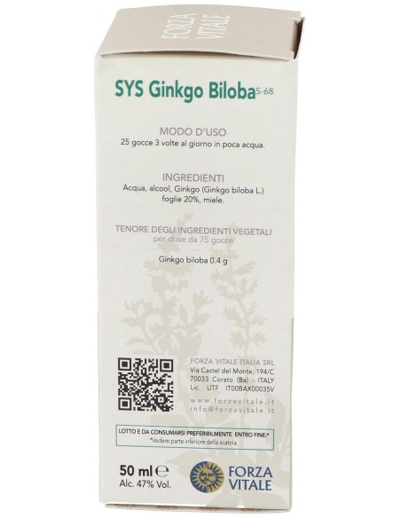 Sys.Ginkgo Biloba 50Ml.