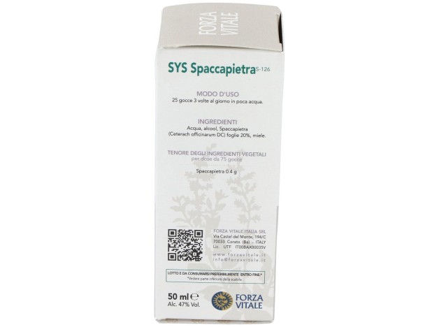 Sys.Spaccapiedtra (Rompepiedra) 50Ml.