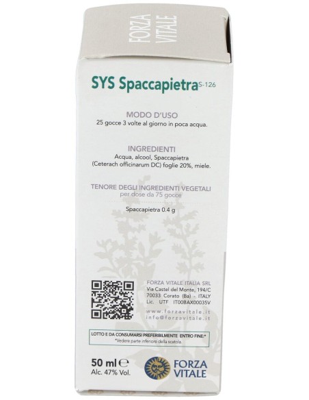 Sys.Spaccapiedtra (Rompepiedra) 50Ml.