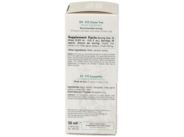 Sys.Agnocasto 50Ml.