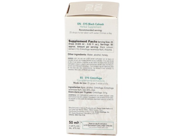 Sys.Cimicifuga 50Ml.