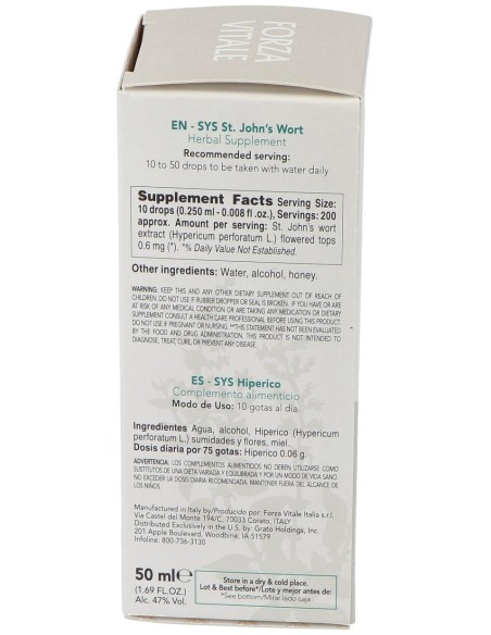 Sys.Hiperico 50Ml.