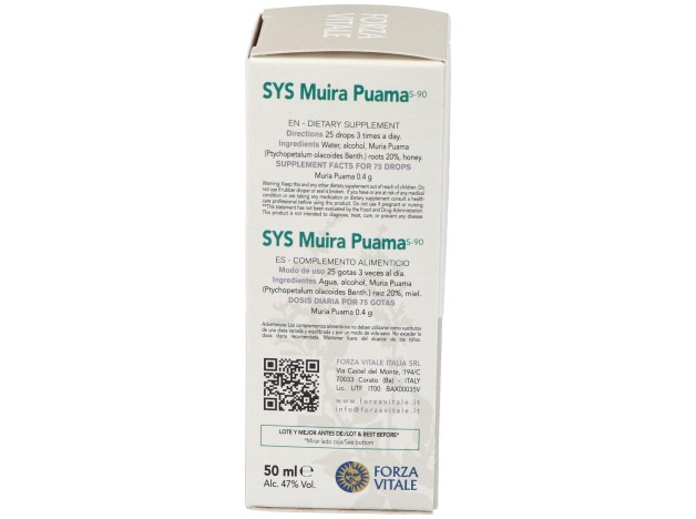 Sys.Muira Puama 50Ml.